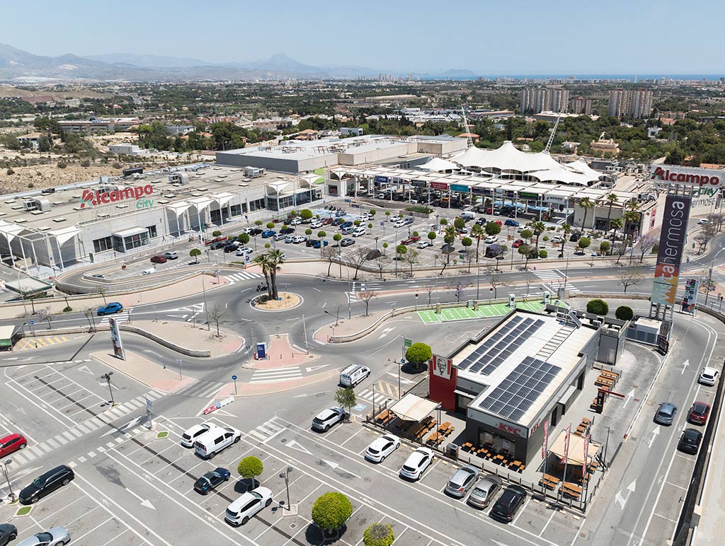 Plano Aéreo 03 Parque Comercial Vistahermosa